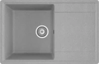 Мойка кухонная Domaci Палермо PR-735-003 серая Мойка кухонная Domaci Палермо PR-735-003 серая