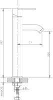 Смеситель для раковины Haiba HB811 HB11811