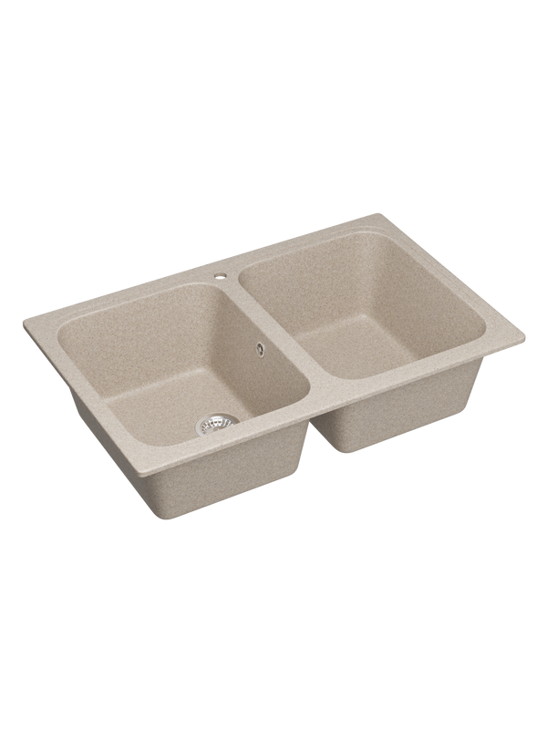 Мойка кухонная Domaci Болонья М-20-004 песочная