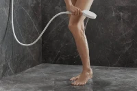 Душевой гарнитур Hansgrohe Rainfinity 26851700 матовый белый Душевой гарнитур Hansgrohe Rainfinity 26851700 матовый белый