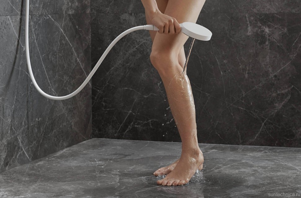 Душевой гарнитур Hansgrohe Rainfinity 26851700 матовый белый