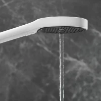 Душевой гарнитур Hansgrohe Rainfinity 26851700 матовый белый Душевой гарнитур Hansgrohe Rainfinity 26851700 матовый белый