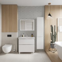 Тумба с раковиной SanStar Riana 100