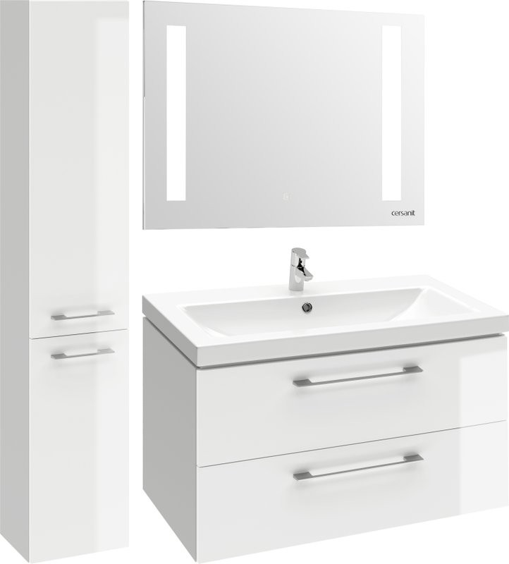 Мебель для ванной комнаты Cersanit Lara 80 белая