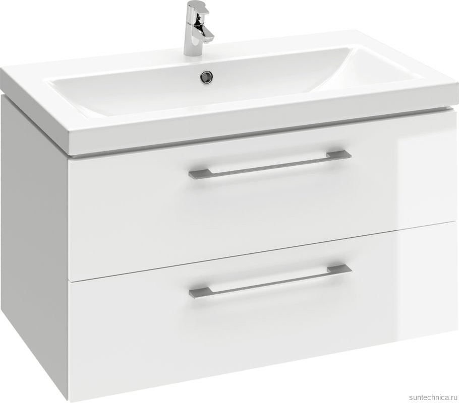 Мебель для ванной комнаты Cersanit Lara 80 белая