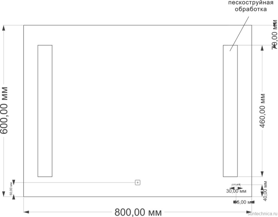 Мебель для ванной комнаты Cersanit Lara 80 белая
