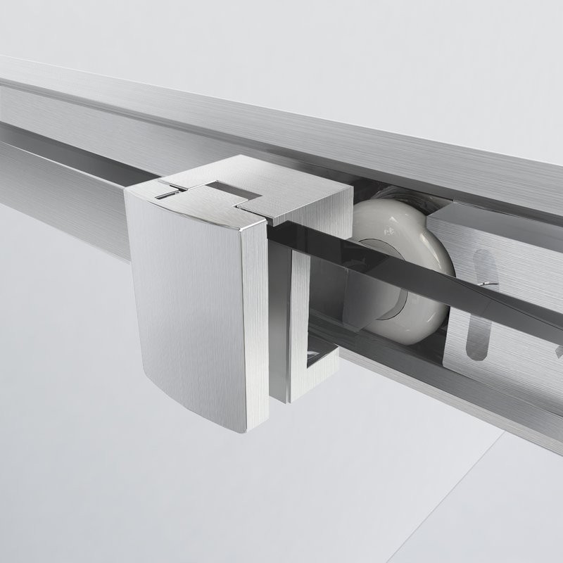 Душевой уголок Vincea Garda VSS-1G1212CLBN 120x120 см, профиль брашированный никель, стекло прозрачное