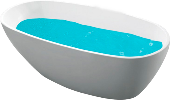 Акриловая ванна Esbano Sophia 170x85, white