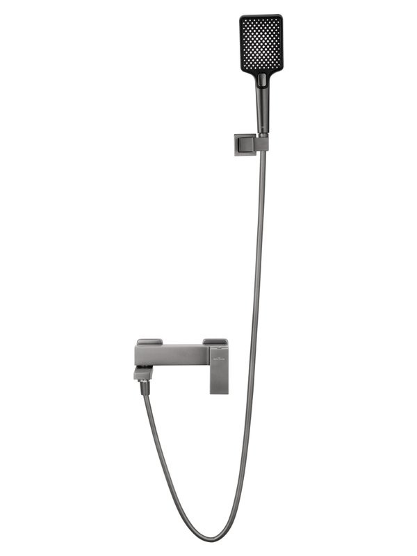 Смеситель для ванны с душем Wonzon & Woghand Cube WW-88639016-BGM темный графит