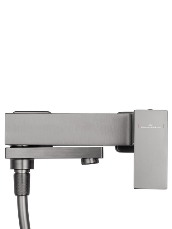 Смеситель для ванны с душем Wonzon & Woghand Cube WW-88639016-BGM темный графит