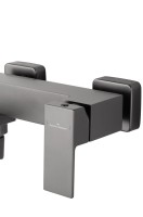 Смеситель для ванны с душем Wonzon & Woghand Cube WW-88639016-BGM темный графит Смеситель для ванны с душем Wonzon & Woghand Cube WW-88639016-BGM темный графит