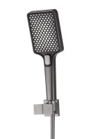 Смеситель для ванны с душем Wonzon & Woghand Cube WW-88639016-BGM темный графит Смеситель для ванны с душем Wonzon & Woghand Cube WW-88639016-BGM темный графит