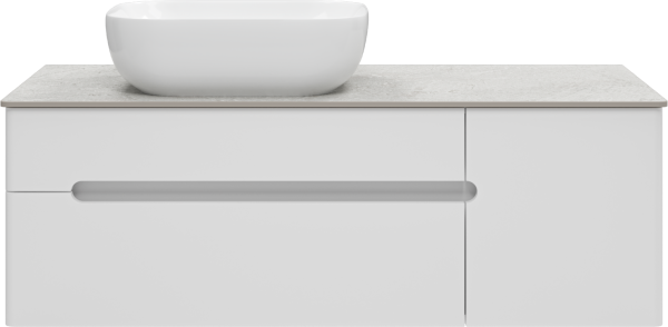 Тумба под раковину Misty Роял 120 белая