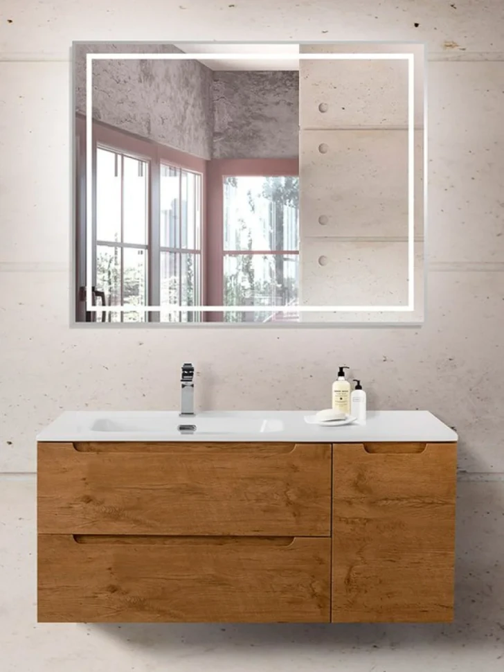 Мебель для ванной комнаты BelBagno Etna L, 100 rovere nature