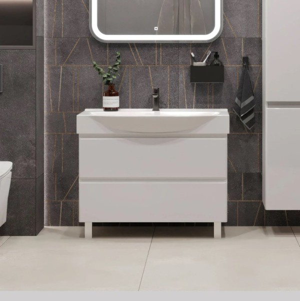 Тумба с раковиной SanStar Arista 85 напольная