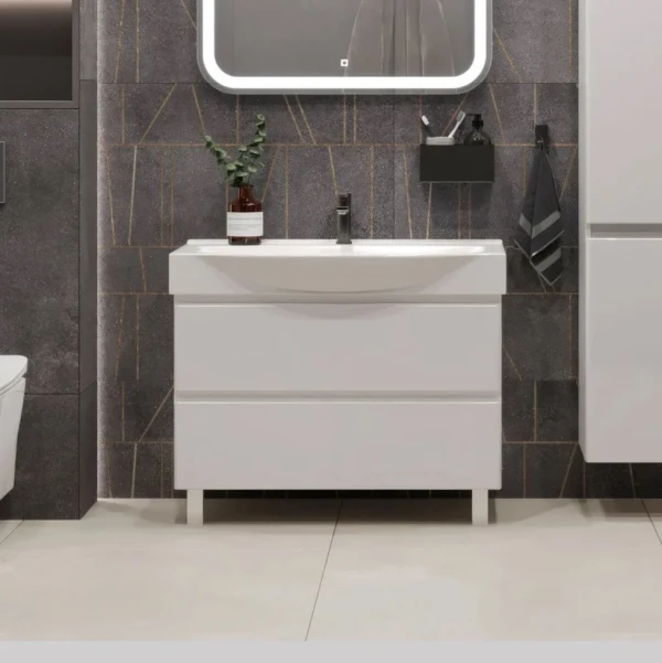 Тумба с раковиной SanStar Arista 85 напольная