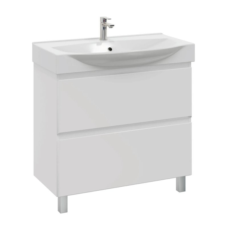 Тумба с раковиной SanStar Arista 85 напольная