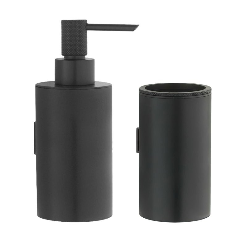 Набор Стакан Boheme Uno 10974-B + Дозатор 10977-B