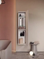 Шкаф-пенал для ванной Aqwella Pure 35 белый Шкаф-пенал для ванной Aqwella Pure 35 белый
