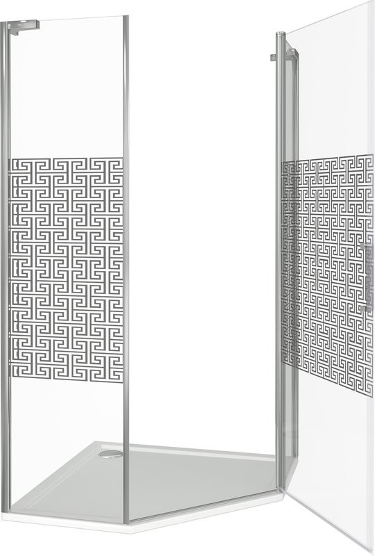Душевой уголок Good Door Fantasy PNT-90-F-CH 90x90