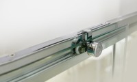 Душевой уголок RGW Leipzig LE-12+90 см (137-141)x90x195 профиль хром, стекло прозрачное