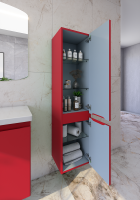 Шкаф-пенал для ванной Caprigo Forte 35 R красный Шкаф-пенал для ванной Caprigo Forte 35 R красный