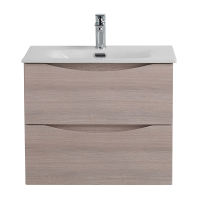 Тумба под раковину BelBagno Marino-cer-mini 50 подвесная, rovere grigio