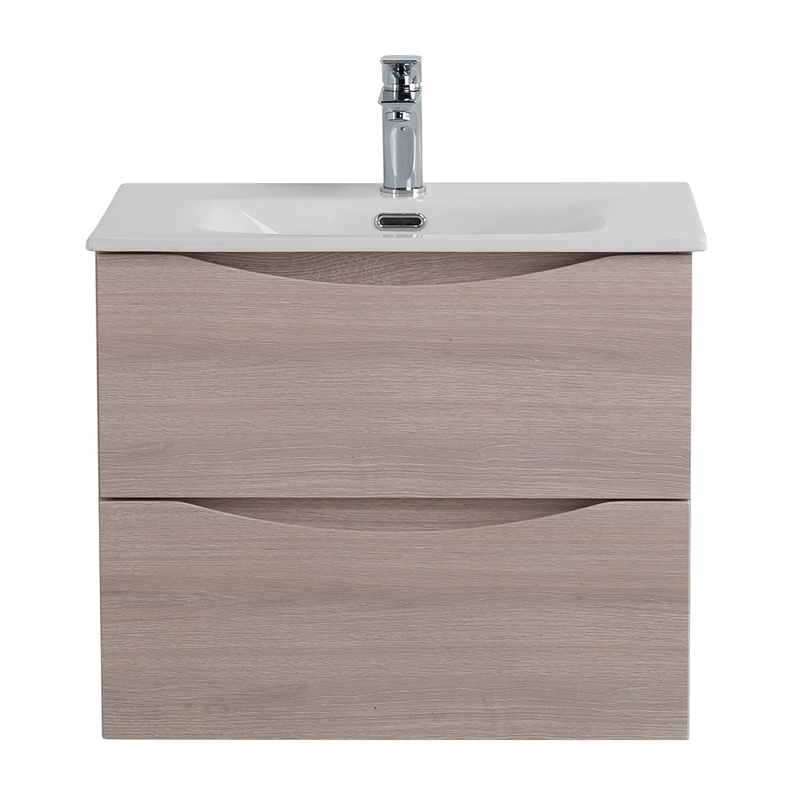 Тумба под раковину BelBagno Marino-cer-mini 50 подвесная, rovere grigio
