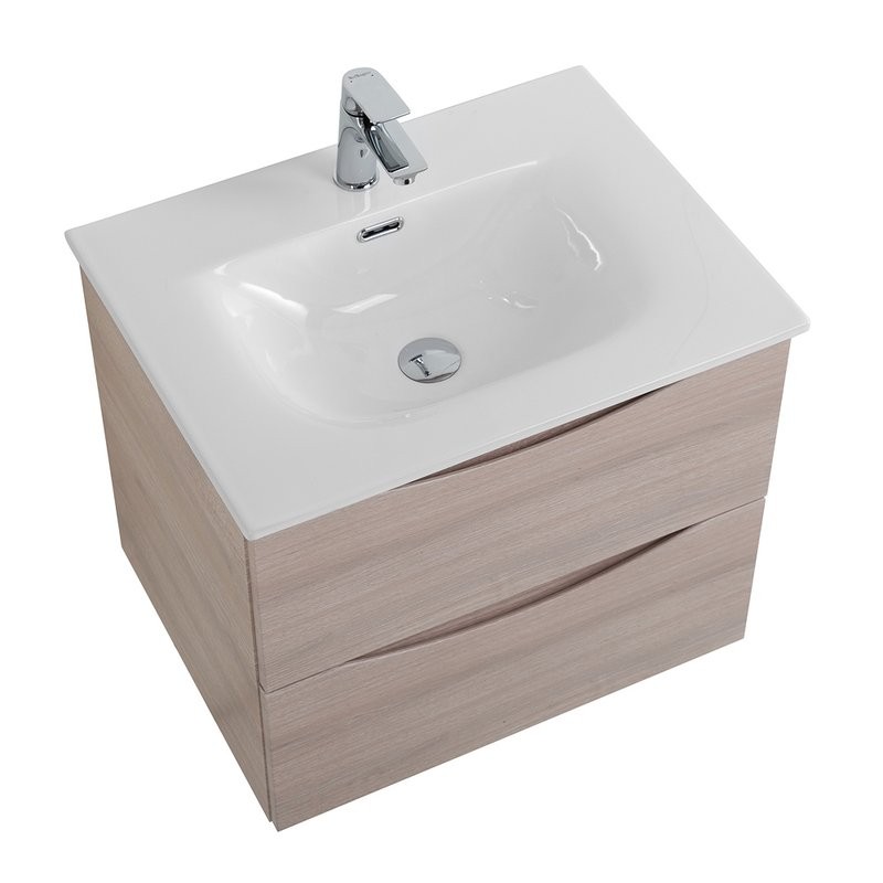 Тумба под раковину BelBagno Marino-cer-mini 50 подвесная, rovere grigio