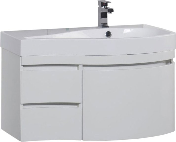 Мебельная раковина Aquanet Сопрано 95 R