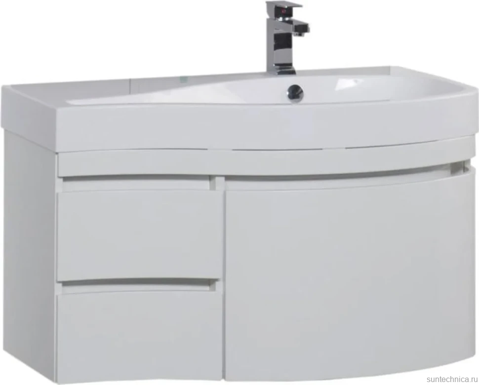 Мебельная раковина Aquanet Сопрано 95 R