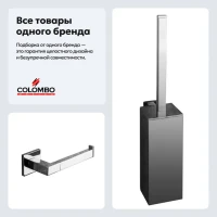 Набор Держатель Colombo Design BasicQ B3708D.CR + Ершик B3707.CR