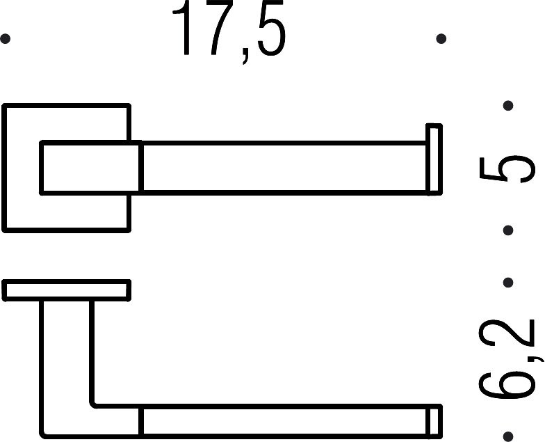 Набор Держатель Colombo Design BasicQ B3708D.CR + Ершик B3707.CR