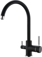 Смеситель для кухни Emar Quartz 3007 морион Смеситель для кухни Emar Quartz 3007 морион