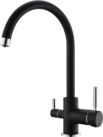 Смеситель для кухни Emar Quartz 3007 морион Смеситель для кухни Emar Quartz 3007 морион