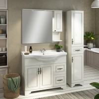 Зеркало Comforty Севилья 100 слоновая кость Зеркало Comforty Севилья 100 слоновая кость