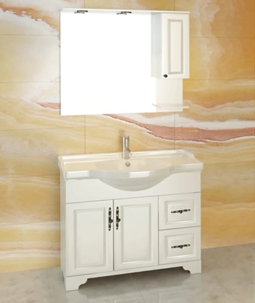 Зеркало Comforty Севилья 100 слоновая кость