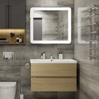 Мебель для ванной Art&Max Techno подвесная, 90, дуб мадейра янтарь