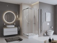Поддон для душа BelBagno Tray 85х85 с сифоном