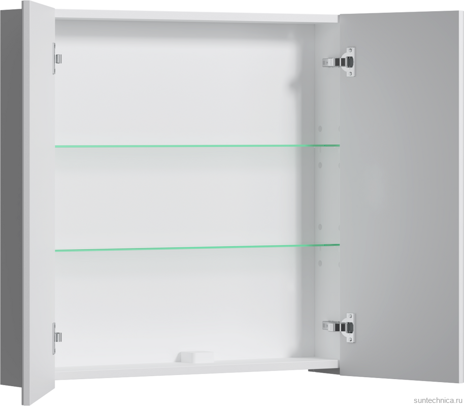 Зеркало-шкаф Aqwella Simplex 70 с подсветкой