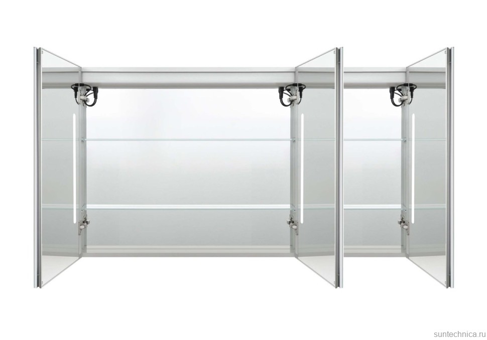 Зеркало-шкаф AQUATEK AQ7129-MLC 120 с подсветкой