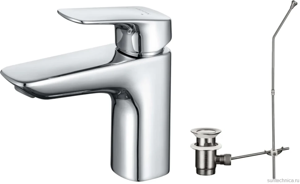 Смеситель для раковины AQUATEK Вега AQ1011CR хром