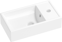 Тумба с раковиной Wellsee WC Area 221804000 40 см, цвет матовый синий