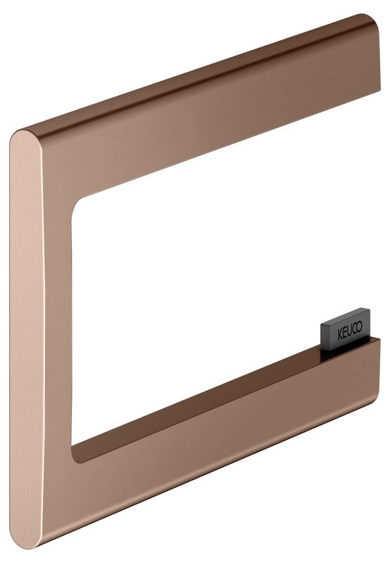 Держатель для туалетной бумаги Keuco Edition 400 11562 красное золото шлифованное