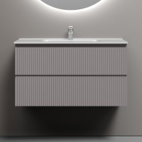 Тумба под раковину Sancos подвесная Snob R 90 Doha Soft SNR90SM