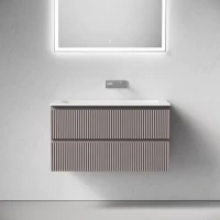Тумба под раковину Sancos подвесная Snob R 90 Doha Soft SNR90SM