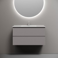 Тумба под раковину Sancos подвесная Snob R 90 Doha Soft SNR90SM