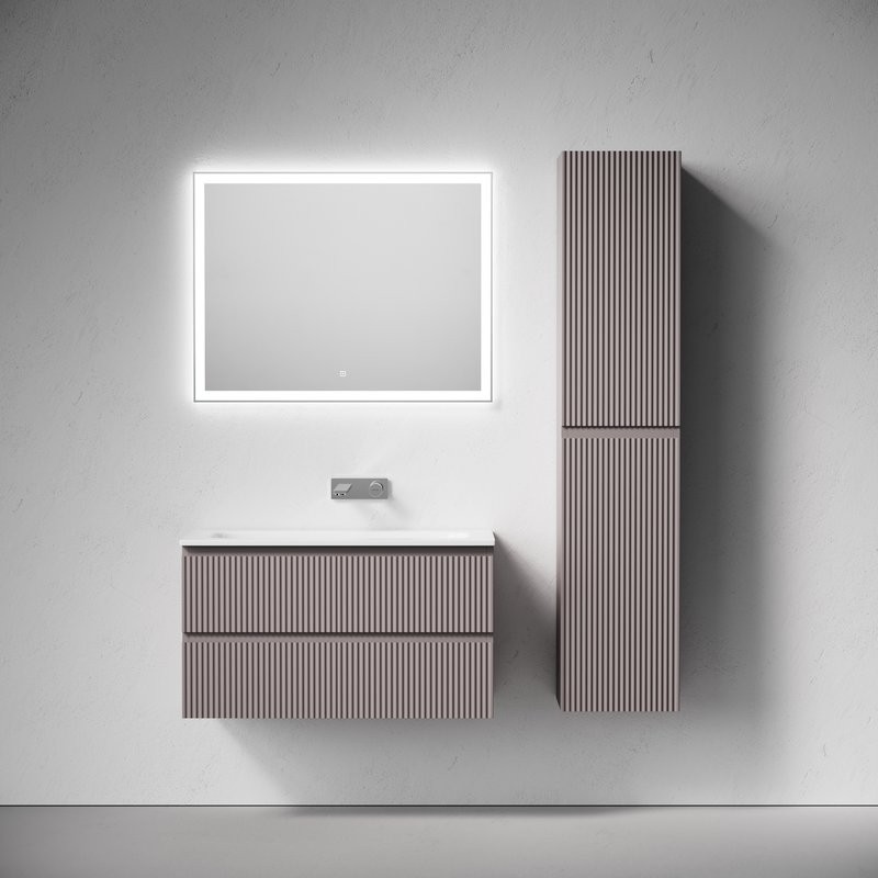 Тумба под раковину Sancos подвесная Snob R 90 Doha Soft SNR90SM