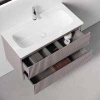 Тумба под раковину Sancos подвесная Snob R 90 Doha Soft SNR90SM