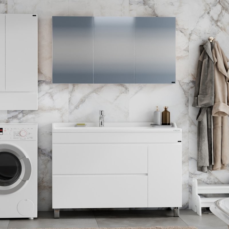 Мебель для ванной комнаты СаНта Марс Марс 120 напольная